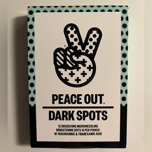 PEACE OUT DARK SPOTS
12 Dissolving Microneedling Dark Spot Patches
